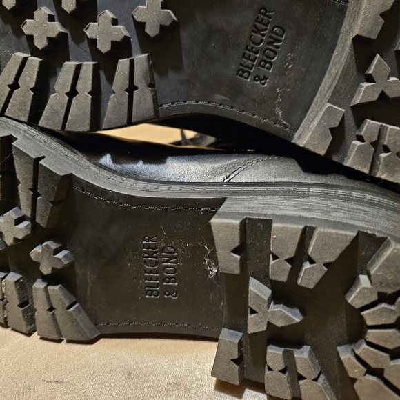 Bleecker & Bond combat boots, women's size 10 - Picture 9 of 10